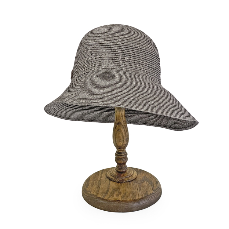 繊細な手仕事により作られた和紙ブレード帽子　変形キャペリン｜帽子 ハット ブレードハット 和紙 おしゃれ 日よけ ギフト 贈答 プレゼント お祝い ご褒美 ベージュ ネイビー グレー 春 夏 秋 運動会 男性女性 ※2025年4月上旬頃より順次発送予定_FS04