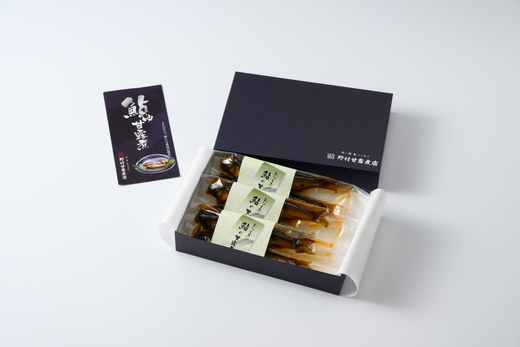 おりーぶ鮎の甘露煮 6尾 ～味一筋真心こめて～ | 鮎の甘露煮 鮎 アユ あゆ 甘露煮 かんろに カンロニ 甘い ご飯のお供 贈答 ギフト 茨城県 古河市 _BC16