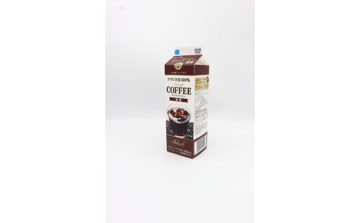 【定期便3カ月】アイスコーヒー無糖×6本 | 珈琲 コーヒー アイス ドリンク 紙パック 手軽 飲みやすい 便利 おいしい 美味しい 茨城県 古河市 _DT17