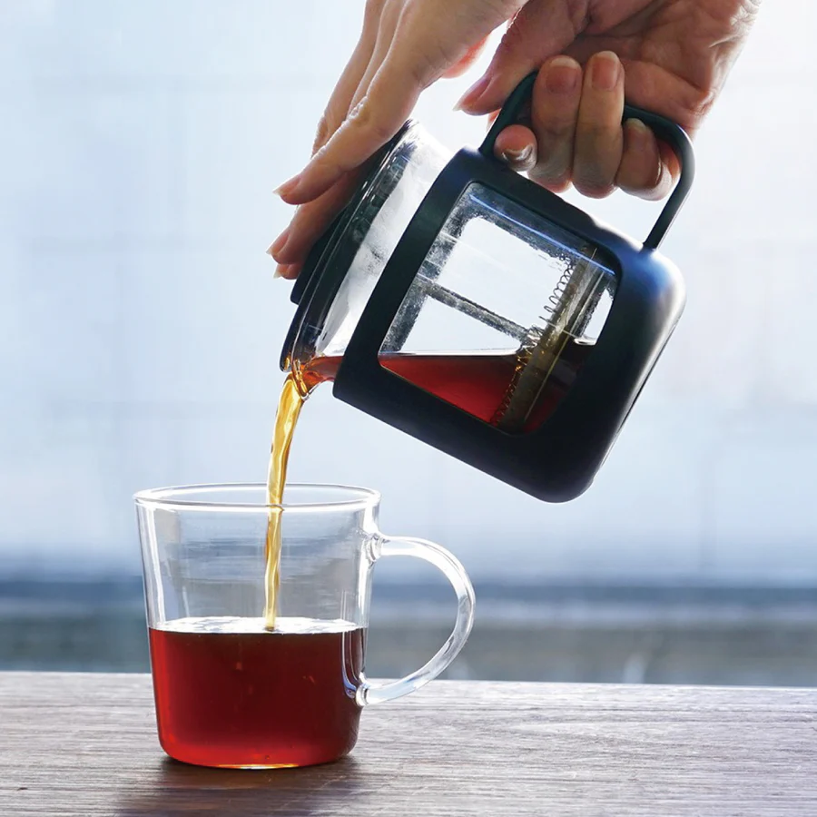 HARIO カフェプレス・U［CPU-2-B］ ※離島への配送不可｜ハリオ 珈琲 おしゃれ コーヒー 耐熱 ガラス 日用品 キッチン用品 かわいい フレンチプレス_EB43