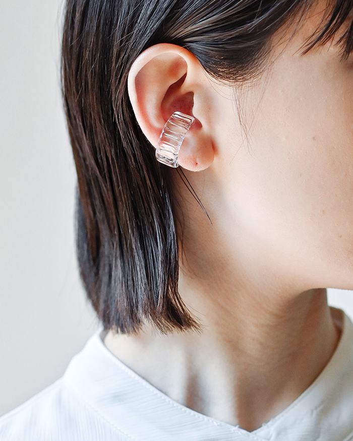 HARIO リング アイシクル［HAA-IL-R］ ※離島への配送不可｜耐熱 ガラス アクセサリー 指輪 ハリオ ランプワークファクトリー 職人 繊細 フォーマル カジュアル きれいめ おしゃれ 20代 30代 40代_FM70