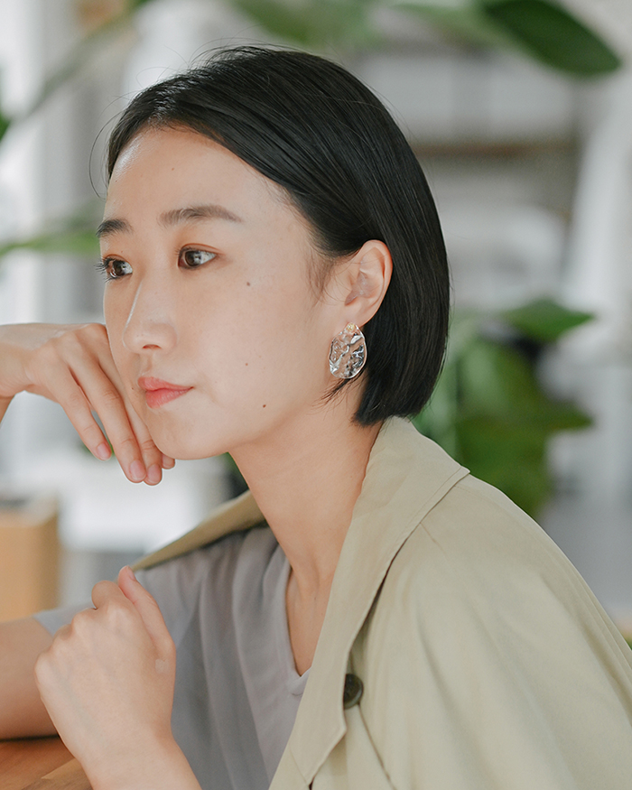 HARIO ピアス シーニック［HAA-SI-P］ ※離島への配送不可｜耐熱 ガラス アクセサリー ハリオ ランプワークファクトリー 職人 繊細 フォーマル カジュアル きれいめ おしゃれ 20代 30代 40代_FM79