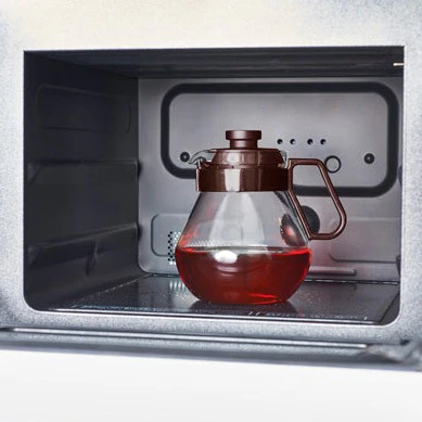 HARIO ティー＆コーヒーサーバー タイム［TCN-100CBR］ ※離島への配送不可｜ハリオ おしゃれ かわいい シンプル スタイリッシュ ティーサーバー コーヒーサーバー サーバー ポット ガラスポット 耐熱 ガラス ティーポット 食洗器可 電子レンジ可_EB94