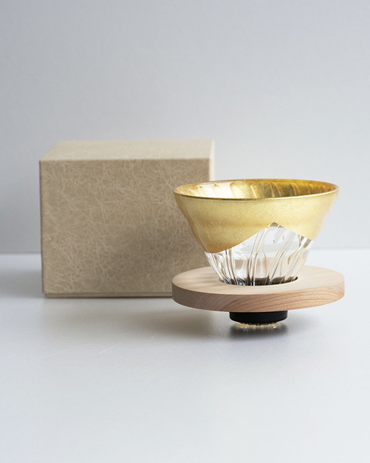 HARIO 耐熱ガラス透過ドリッパー築山セット（スケール付き）｜ハリオ はりお 耐熱 ガラス 日用品 キッチン用品 日本製 おしゃれ かわいい コーヒー ドリップ ドリッパー ハンドドリップ セット※離島への配送不可_DL37