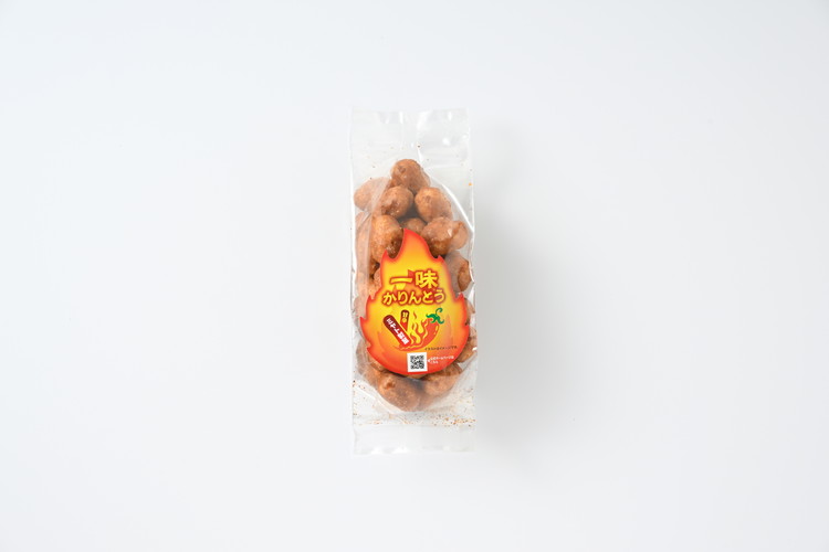 ミヤト製菓　一味かりんとう 92g×12袋 ｜ かりんとう カリントウ 和菓子 菓子 スイーツ おやつ おいしい 定番 揚げ菓子 米油 老舗 お茶請け おかし 工場直送 お取り寄せ ギフト 贈答 贈り物 プレゼント ご褒美 茨城県 古河市 甘辛い あまからい_EF18