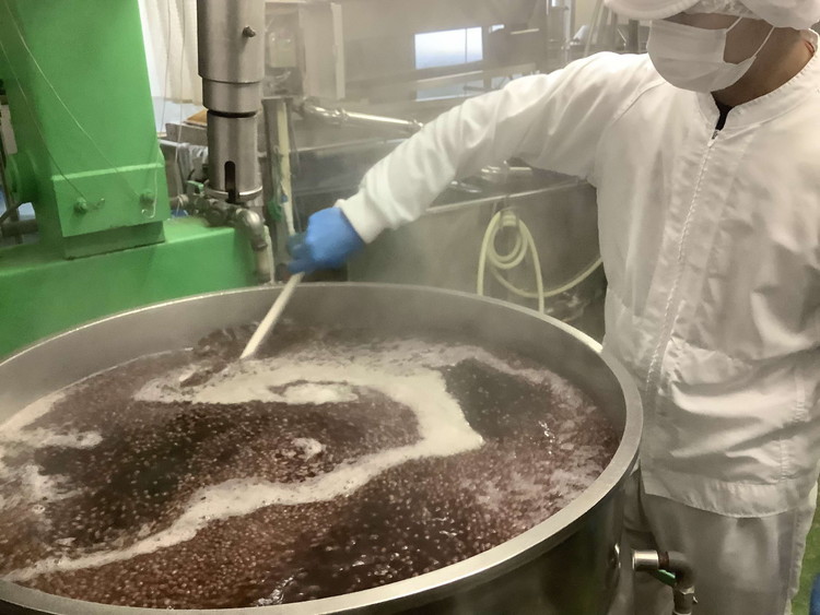 超低糖度粒練り餡　1kg（250g×4） | あんこ アンコ 餡子 餡 あん 小豆 １キロ 粒あん つぶ餡 低糖度 ヘルシー おかし お菓子 菓子 甘味 スイーツ 和菓子 低脂質 筋トレ お菓子作り お取り寄せ 直送 工場直送 茨城県 古河市 送料無料 _EL07