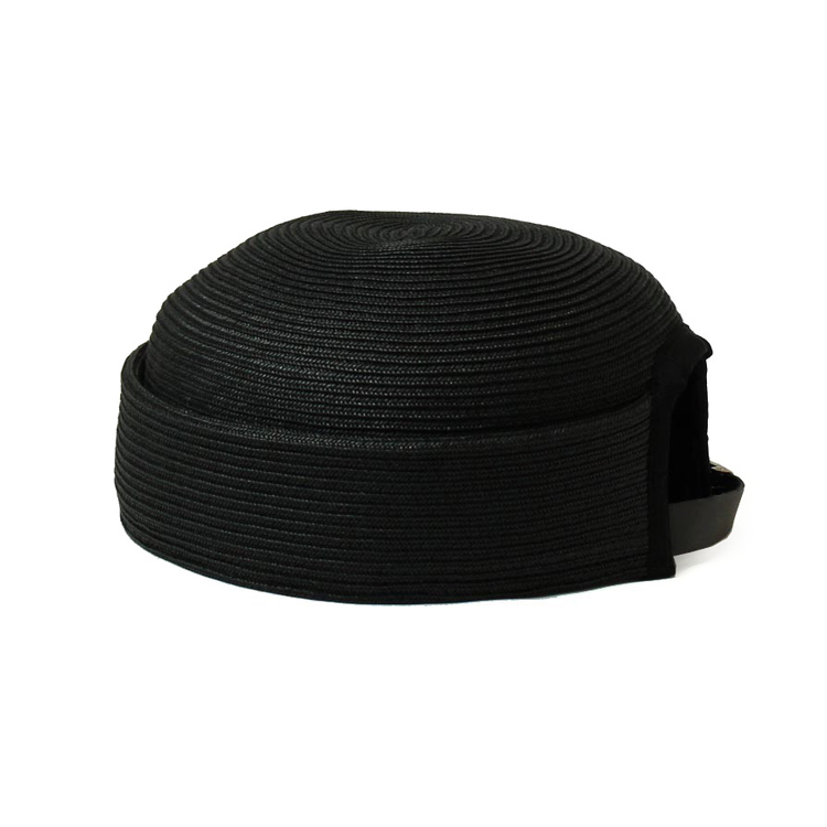 繊細な手仕事により作られた和紙ブレード帽子　ブレードワッチ｜帽子 ハット ブレードハット 和紙 おしゃれ 日よけ ギフト 贈答 プレゼント お祝い ご褒美 ベージュ 黒 ブラック 春 夏 秋 軽い 運動会 男性女性 ※2025年4月上旬頃より順次発送予定_FS02