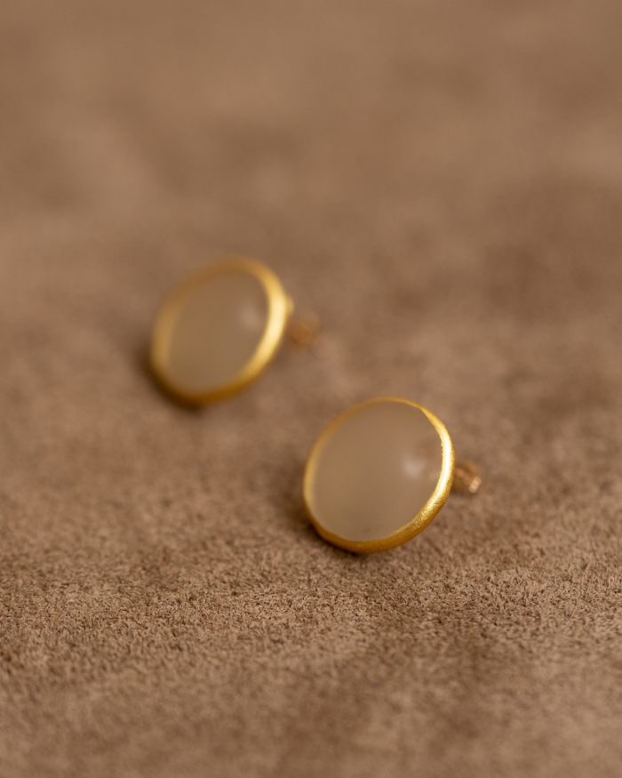 HARIO ピアス モスライン K10［HAA-MSL-P-K10］ ※離島への配送不可｜耐熱 ガラス アクセサリー ハリオ ランプワークファクトリー 職人 繊細 フォーマル カジュアル きれいめ おしゃれ 20代 30代 40代_FM66