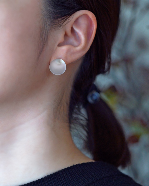 HARIO ピアス マユ［HAA-MY-001P］ ※離島への配送不可｜耐熱 ガラス アクセサリー ハリオ ランプワークファクトリー 職人 繊細 フォーマル カジュアル きれいめ おしゃれ 20代 30代 40代_FM15