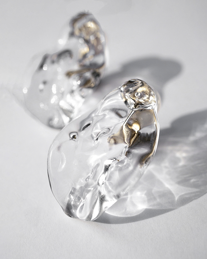 HARIO イヤリング シーニック［HAA-SI-E］ ※離島への配送不可｜耐熱 ガラス アクセサリー ハリオ ランプワークファクトリー 職人 繊細 フォーマル カジュアル きれいめ おしゃれ 20代 30代 40代_FM80