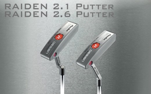 RAIDEN 2.1(クランク)/2.6(スラント) PUTTER スチール ※離島への配送不可 | ゴルフ DOCUS ゴルフ用品 ゴルフクラブ クラブ パター シャフト スポーツ 茨城県 古河市 _CZ62