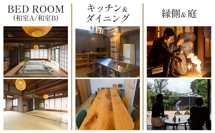 宿泊 チケット HOTEL(TEN) 宿泊チケット 5名様 一般社団法人 MUSUBITO 《30日以内に出荷予定(土日祝除く)》 茨城県 結城市 町屋 リノベーション 合宿 旅行 家族 宿 ホテル---yuki_msbt_2_5---