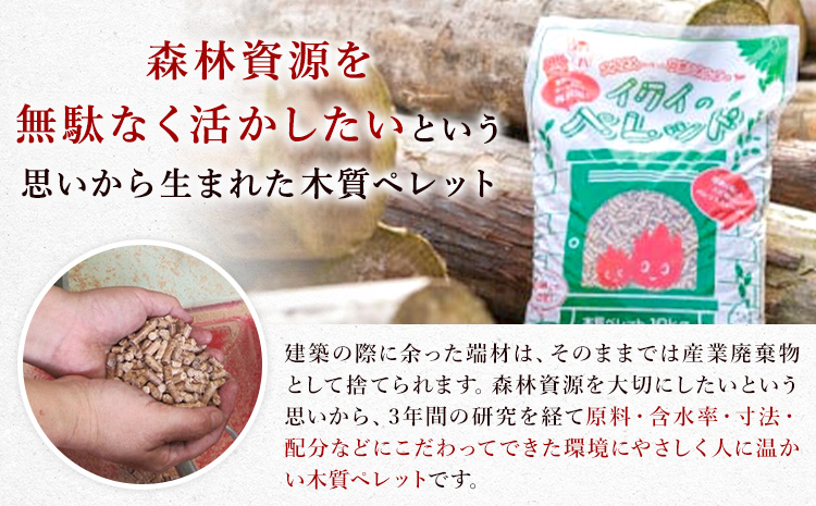 イクイのペレット 木質ペレット 20kg 5kg × 4袋 有限会社イクイ建築《90日以内に出荷予定(土日祝除く)》茨城県 結城市 ペレット 木質 ストーブ ペット用品 送料無料【配送不可地域あり】（沖縄・離島）---yuki_iki_2_20kg---