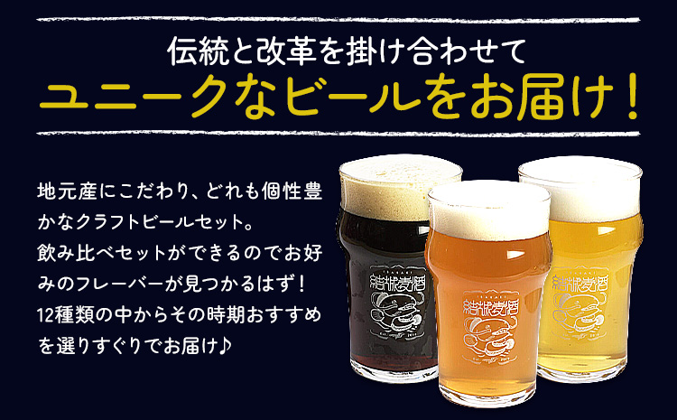 つむぎの郷発祥！クラフトビール 330ml 24本 おまかせセット 6種類 各4本 株式会社結城麦酒《90日以内に出荷(土日祝除く)》茨城県 結城市 クラフトビール お酒 酒 ポップ 結城市産---yuki_mgi_3_24p---