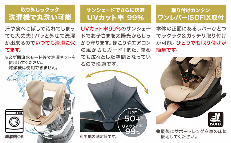 チャイルドシート BF145 クルットR グランス2 カームネイビー カーメイト カー用品 車 ベビー用品 ベビーグッズ 赤ちゃん 子供 新生児 子育て ISOFIX 回転式 メッシュ 丸洗い クッション リクライニング 安全 R129 日本製 茨城県《7~14日以内に出荷予定(土日祝除く)》---yuki_kmt_41_1p---