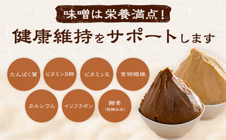 田中糀店の 無添加味噌 赤味噌 白味噌 詰め合わせ 3kg 《90日以内に出荷予定(土日祝除く)》 茨城県 結城市 米農家 農業 自家製 糀 国産大豆 塩 人気 手作り 健康 セット---yuki_tnka_2_3kg---
