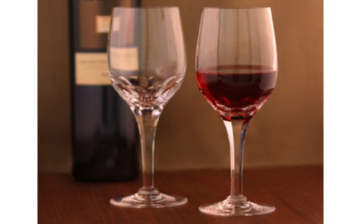 カガミクリスタルのワイングラス〈プレステージライン〉K9802-F8