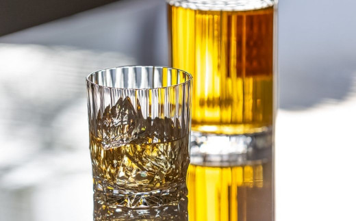 カガミクリスタルのロックグラス(白露) T429-2994