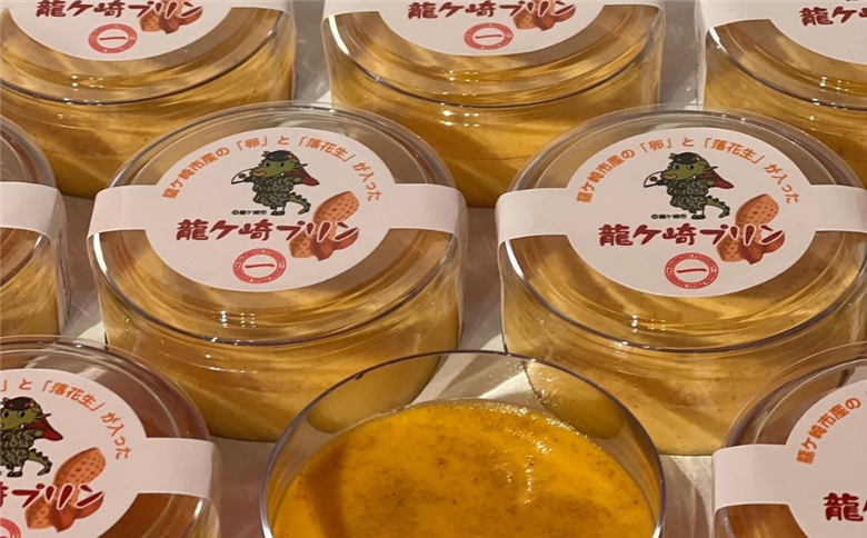 紅孔雀プリン5個と龍ケ崎プリン5個入り 10個セット