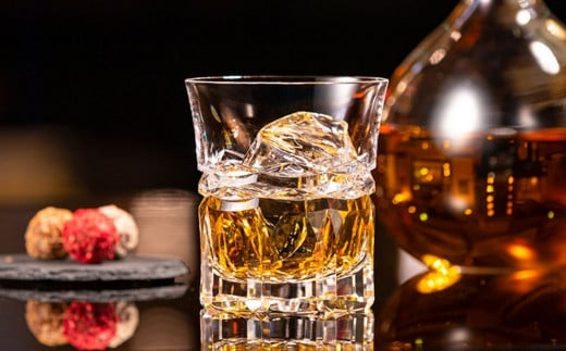 カガミクリスタルのロックグラス T398-2963