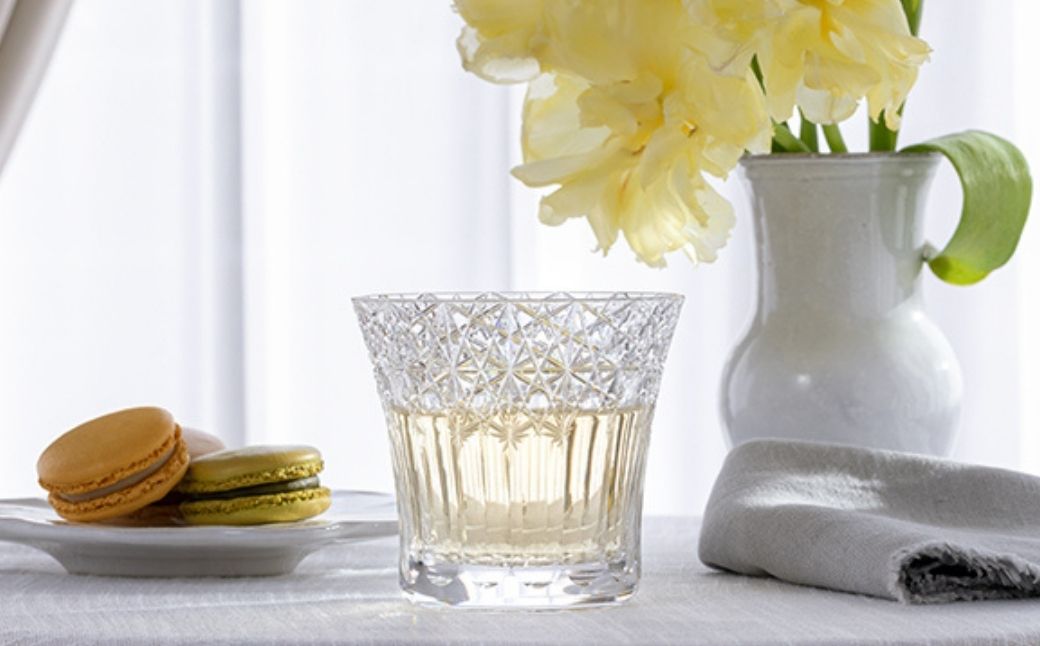 江戸切子 ロックグラス＜夢色＞カガミクリスタル T782-3020|| 江戸切子 クリスタルガラス ロックグラス ロック ウイスキー 焼酎 グラス キレイ 上品 お祝い プレゼント 記念日 日本土産 伝統 日本製 プレゼント 贈り物 卒業祝い 就職祝い 記念品 贈答品 父の日 母の日 茨城県 龍ケ崎市