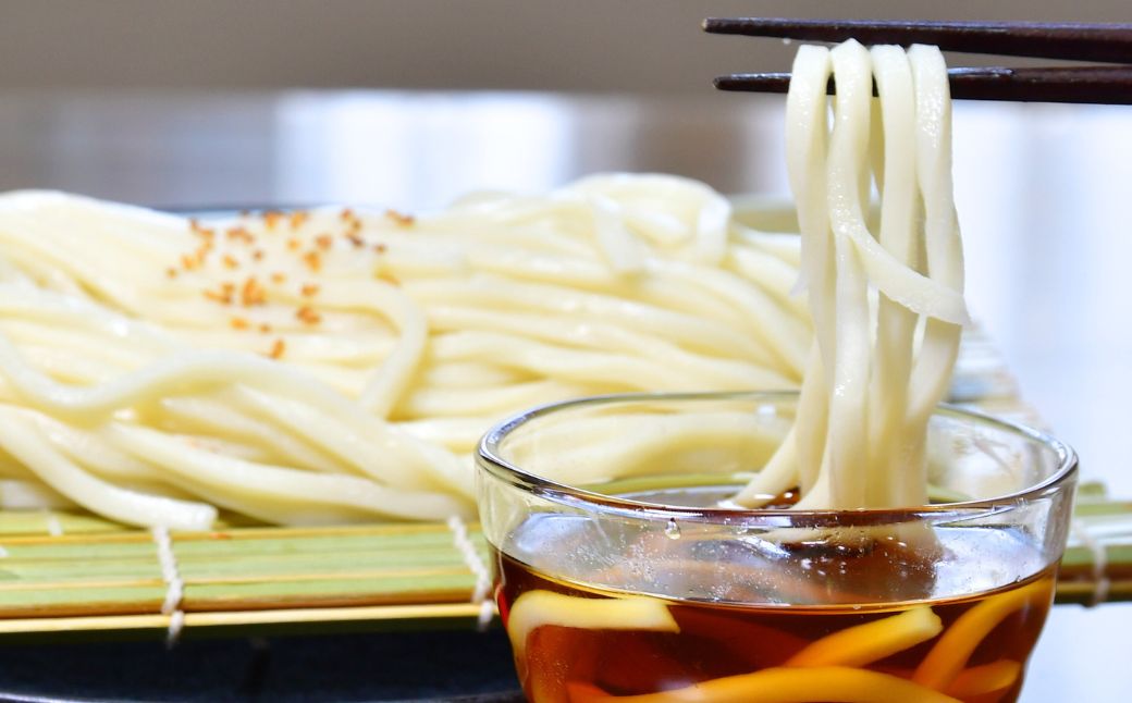 龍ケ崎名物 手造りの生うどん[(麺150g×3食・つゆ1パック)×3袋]