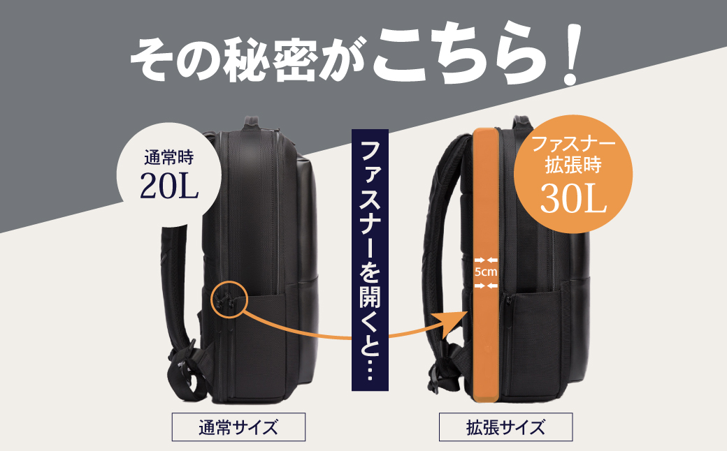 完全自立で型くずれしない / スマートビジネスリュック[BEMOVITA]| ビジネスバック リュック バッグ ビジネス 大容量 多機能 使いやすい 連結 セパレート 分割 ギフト 茨城県 龍ケ崎市