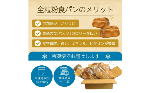 【定期便 3回】国産小麦粉を使用したこだわりの食パン 食べ比べ4種セット
