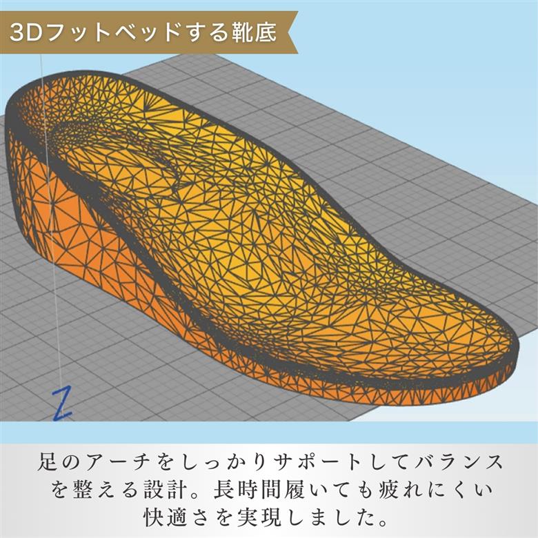 ＜27cm＞男女兼用ピアニストのためのルームシューズ(ピアフィット)