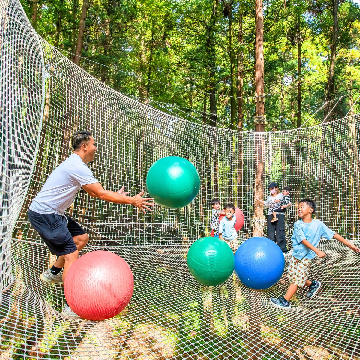 ～五感で楽しむ自然体験～フォレストアドベンチャー・龍ケ崎 ネットコース60分 １人分利用チケット