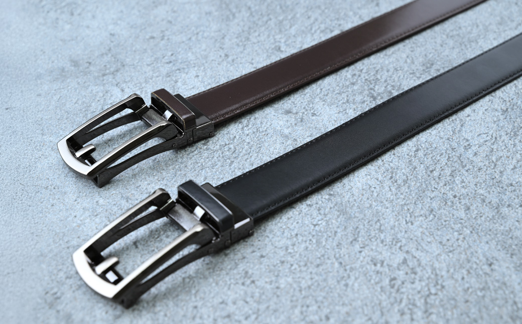 ベルト サイズ調節フリー(キーリット) ビジネスベルト 30mm 黒 | ベルト 本革 革ベルト ビジネス スーツ メンズ 小物 雑貨 ファッション ブラック 茨城県 龍ケ崎市