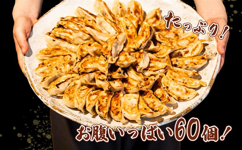 ローズポーク餃子 たっぷり 60個 ( 冷凍 30個 × 2袋)【 茨城県産  ローズポーク 豚肉 キャベツ 北海道産小麦 春よ来 使用 もちもち ぷりぷり 皮 ギョウザ ギョーザ チャオズ 中華 餃子人気 飲茶 】