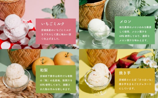 選べる特製ジェラート 1L x 2個 [ 和梨 ] [ 和梨 ] 【 アイス ジェラート アイスクリーム デザート スイーツ 組み合わせ自由 業務用 バルク 】 和梨1L × 和梨1L | 10,000円