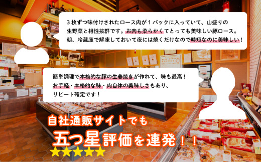 下妻金豚のロース 生姜焼き 約1.8㎏ （ 120g × 15P ） 自社農場生産 【 豚肉 おかず 惣菜 ブタ 豚にく しょうが 冷凍 真空パック 小分け おかず 】 1.8kg(120g × 15P) | 25,000円