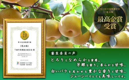 【 第１回全国梨選手権 最高金賞受賞！】茨城県産 「 恵水 」 梨 約5kg 【 2026年8月下旬～9月中旬にかけて発送予定 】【 梨 恵水 なし フルーツ 果物 秋の味覚 デザート 茨城県産 甘い 選手権 最高金賞 】