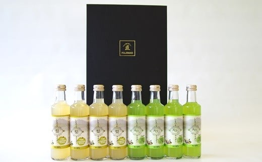 しもつまクラフトサイダー （ 梨 ・ メロン ）【 8本入り 】【 果汁 フルーツ 果物 飲料 ドリンク 炭酸 200ml プレゼント お中元 お歳暮 】