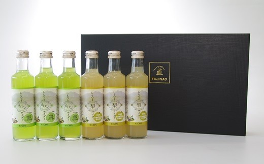 しもつまクラフトサイダー （ 梨 ・ メロン ）【 6本入り 】【 果汁 フルーツ 果物 飲料 ドリンク 炭酸 200ml プレゼント お中元 お歳暮 】