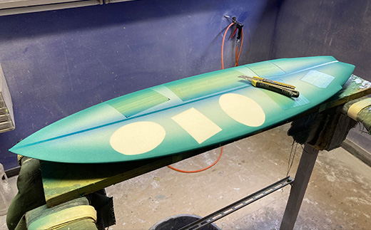 ハッピーサーフボード【 サーフィン スポーツ 波乗り 記念品 プレゼント 誕生日 インテリア 】