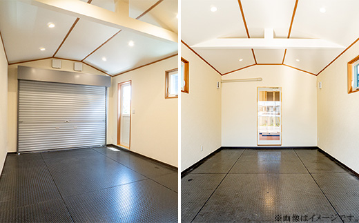 ガレージ 利用チケット 【 トレーラーハウス付き 】 筑波サーキット前 （ 1ヶ月間 ）【 利用券 券 チケット ドライバー 車 運転 レンタル 】