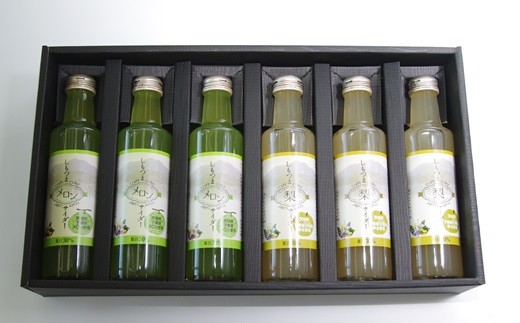 しもつまクラフトサイダー （ 梨 ・ メロン ）【 6本入り 】【 果汁 フルーツ 果物 飲料 ドリンク 炭酸 200ml プレゼント お中元 お歳暮 】