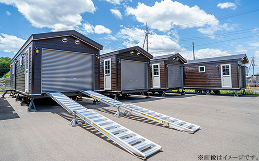 ガレージ 利用チケット 【 トレーラーハウス付き 】 筑波サーキット前 （ 1ヶ月間 ）【 利用券 券 チケット ドライバー 車 運転 レンタル 】