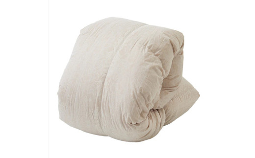 昭和西川 CMD羽毛ふとん ダブルロングサイズ （ ベージュ ） ドイツ産ダック90％ 【 昭和西川 選べるカラー 羽毛布団 羽毛掛けふとん 羽毛ふとん 綿100％ 上質 選べる 良質 ダウン ベージュ 保温 温かい 心地よい 肌ざわり フィット感 ふっくら ポリジン加工 抗菌 防臭 掛けふとん ダブル 寝具 布団 安心 品質 厳選 眠り おうち時間 ライフスタイル 】 カラー:ベージュ | 175,000円