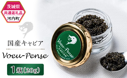 【 先行予約 】国産キャビア VoeuPense 【 12月より順次発送予定 】【 茨城県共通返礼品 / 河内町 】【 チョウザメ キャビア 国産 お土産 お中元 お歳暮 人気 おすすめ 高級 魚 記念日 フレンチ 】