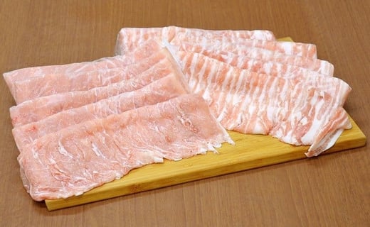 伝説の下妻金豚 【 ぶぅーぶーブランド 】 しゃぶしゃぶセット 2500g 【 豚肉 豚にく 豚 ロース バラ 】