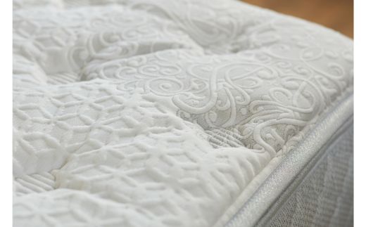 マットレス セミダブルサイズ ピロートップシルキーポケット 11263