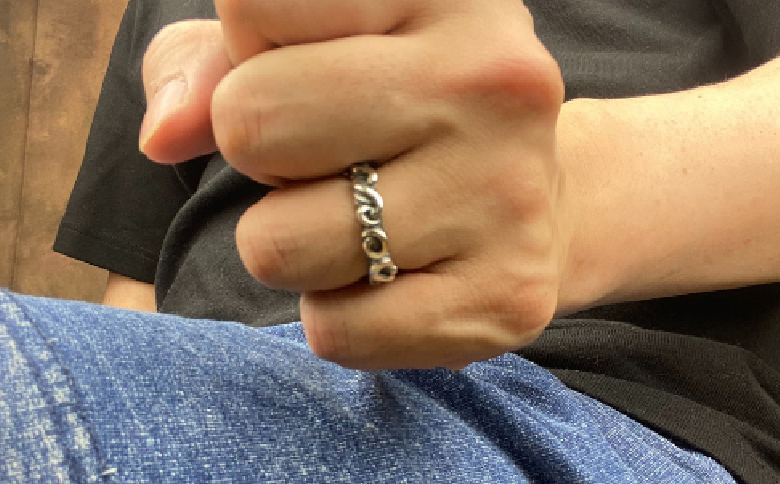 Small undulation ring スモール アンジュレーション リング ｜ 指輪 うねり 普段使い 重ね付け しやすい シルバー アクセサリー 波 925 ハンドメイド 選べる サイズ ジュエリー 人気 シンプル ギフト プレゼント 年末年始 お中元 お歳暮 内祝い 快気祝い