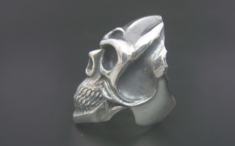 Anger ring スカルリング ｜ リング 指輪 シルバーリング シルバー シルバー925 スカル ハンドメイド 手作り インパクト ゆびわ りんぐ リング 指輪 シルバー アクセサリー 925 ハンドメイド 選べる サイズ ジュエリー アクセ ファッション 人気 シンプル ギフト プレゼント 年末年始 お中元 お歳暮 内祝い 快気祝い