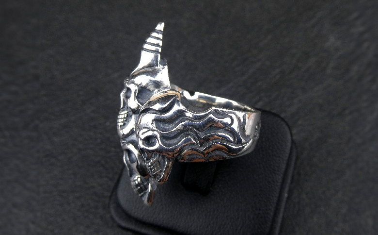 阿修羅 ring リング ｜ 指輪 シルバーリング シルバー シルバー925 スカル ハンドメイド 手作り ゆびわ りんぐ アクセサリー 925 選べる サイズ ジュエリー アクセ ファッション 人気 シンプル ギフト プレゼント 年末年始 お中元 お歳暮 内祝い 快気祝い