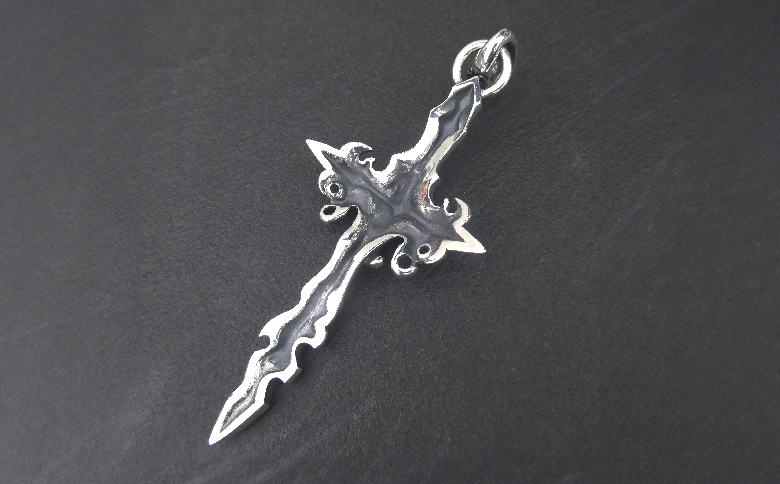 New plant sword pendant ニュープラント ソード ペンダント ｜ シルバー シルバー925 ハンドメイド 手作り アクセサリー ペンダントトップ ネックレス チャーム ジュエリー アクセ ファッション 人気 シンプル ギフト プレゼント 年末年始 お中元 お歳暮 内祝い 快気祝い