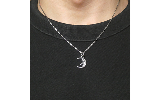 small moon pendant